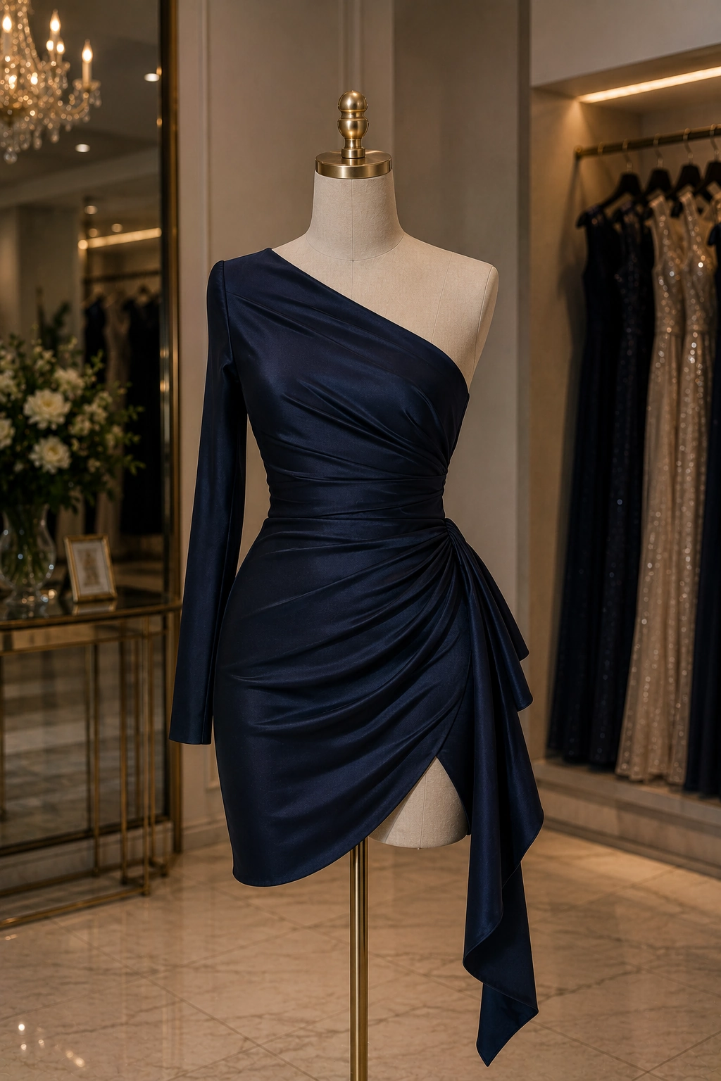 Vestido azul para evento especial
